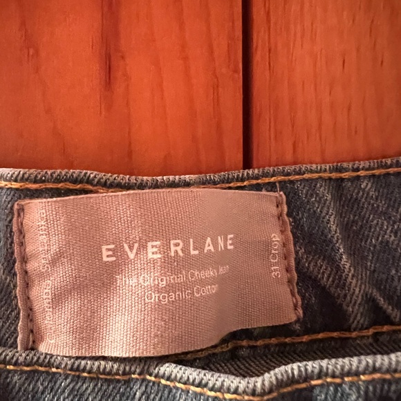 NWT Certified Organic Everlane Original Cheeky Jeans size 31 - Picture 5 of 5